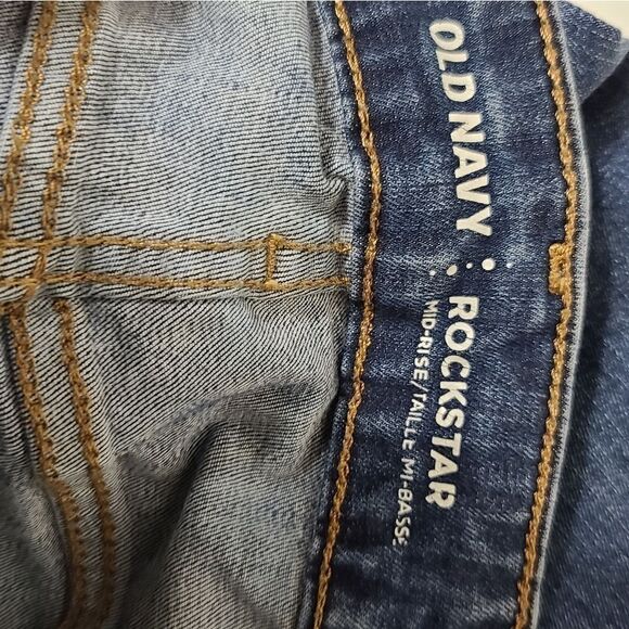 Frayed-Hem Rockstar Super Skinny Ankle Jeans - Picture 4 of 6